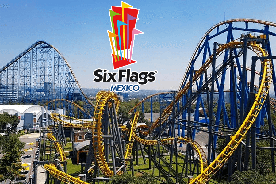 logo six flags